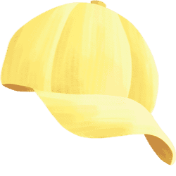 A yellow hat.